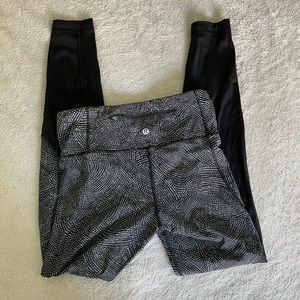Lululemon Fast and Free leggings, size 6